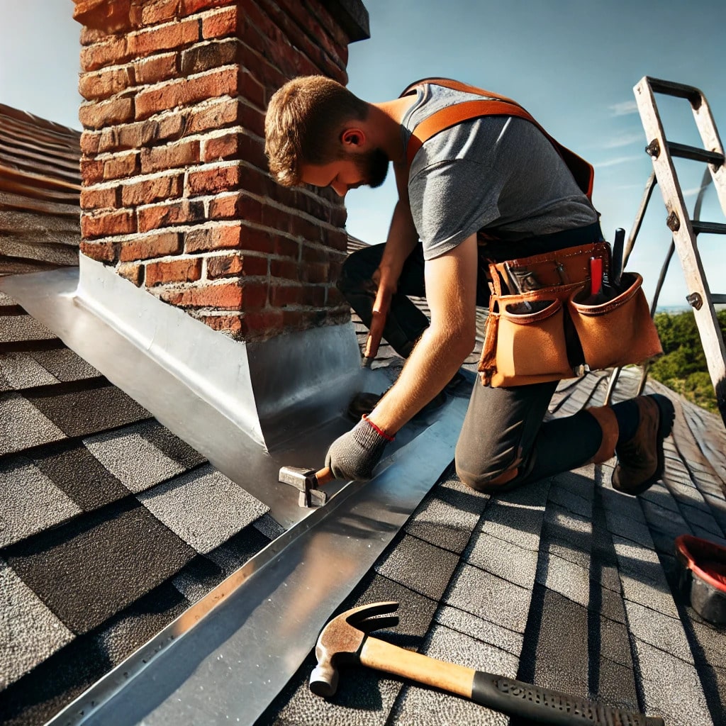 Professional Chimney Flashing Repair Maybee MI - Expert Leak Prevention Solutions by Chimney Sweep Maybee