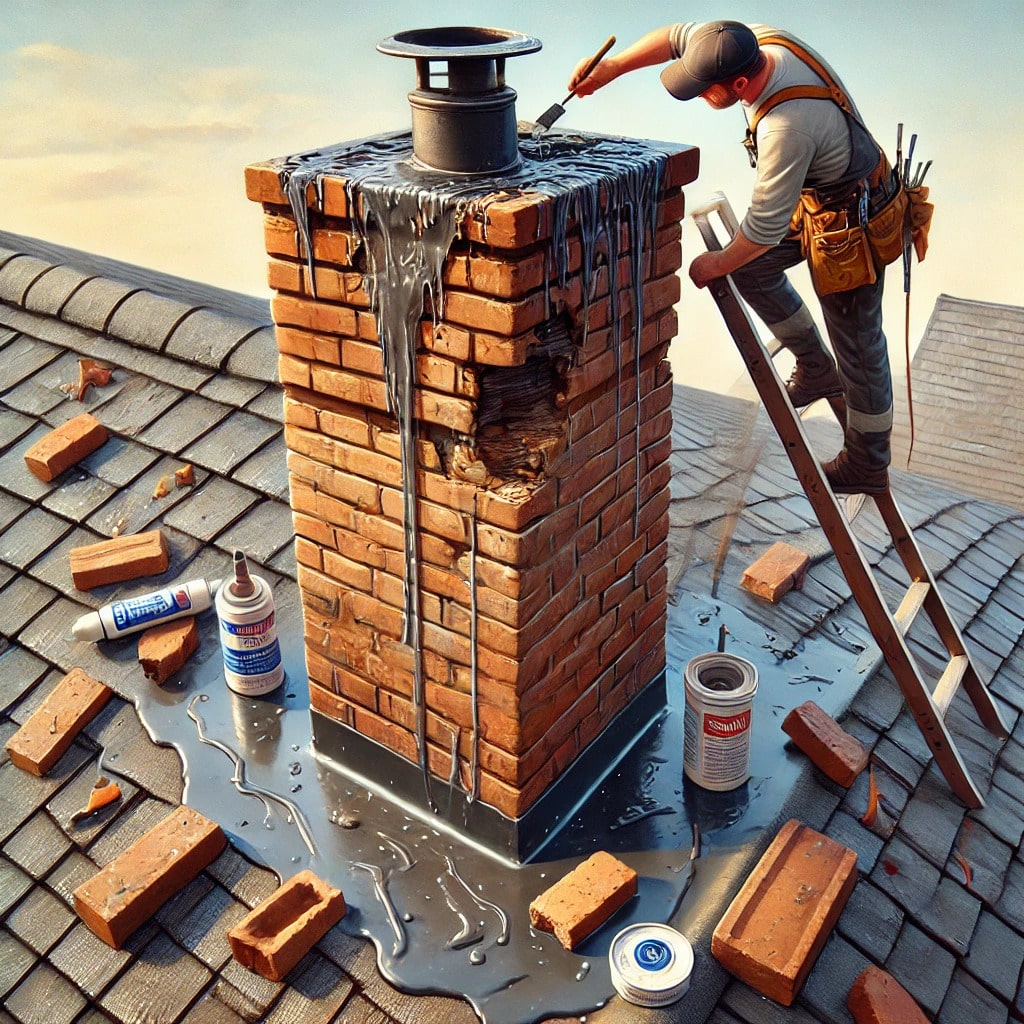 Professional Chimney Leak Repair Maybee MI - Expert Water Damage Prevention by Chimney Sweep Maybee